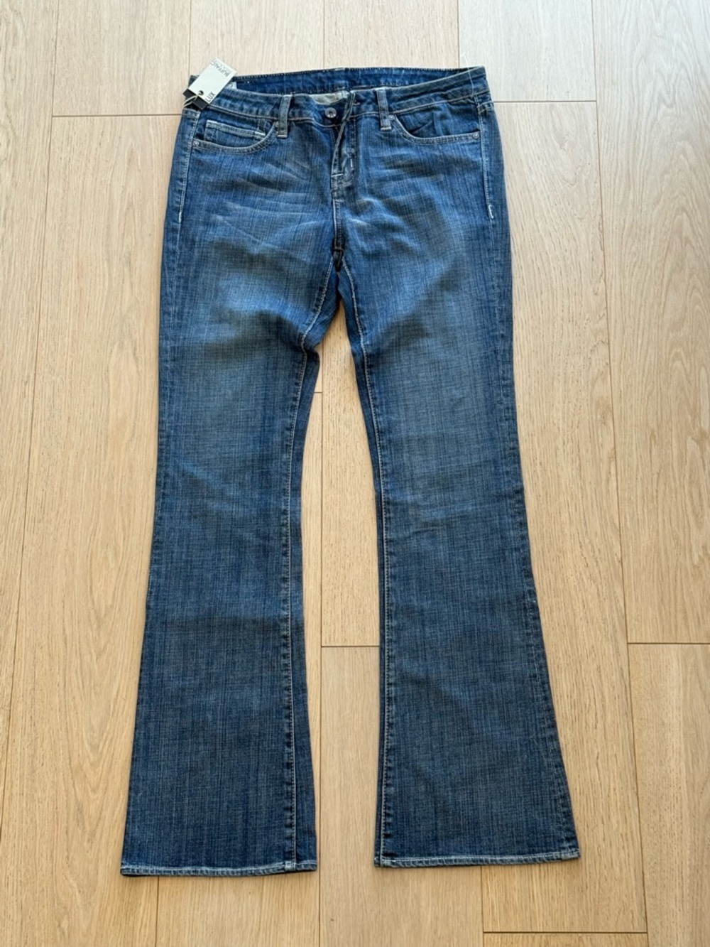 Buffalo David Bitton High Rise Bootcut Jeans Dark Wash 30x34 BNWT